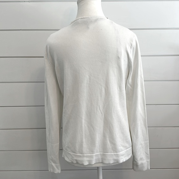 White Calvin Kline sweater - Picture 4 of 6